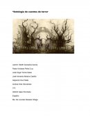 Antología de cuentos de terror. Español