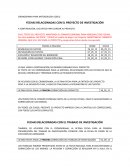 Cronograma para metodología