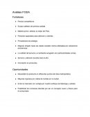 Análisis FODA Fortalezas Política del Producto