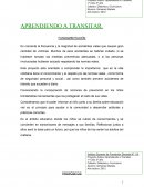 APRENDIENDO A TRANSITAR. FUNDAMENTACIÓN