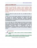 Web 2.0: aplicaciones didácticas ¿Qué es la Web 2.0?