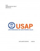 USAP LABORATORIO DE FISICA I PRÁCTICA #1
