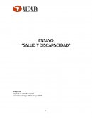 Ensayo de Salud y Discapacidad