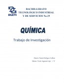 Tarea ¿Qué es la Química?