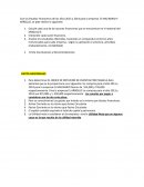 Ejercicios financieros la empresa El MILENARIO Y ARROLLO