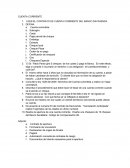 CUENTA CORRIENTE. APUNTES