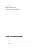 La salud y la multiculturalidad.