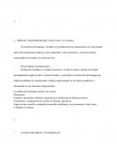 TIPOS DE TRASTORNOS DEL LENGUAJE Y EL HABLA