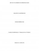 PLANES DE EMERGENCIA Y TRABAJOS DE ALTO RIESGO