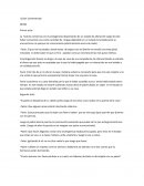 Guión de cortometraje.