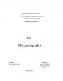 La Mecanografía. Funciones y elementos de la mecanografía