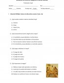 Evaluación de Historia, Geografía y Ciencias Sociales.