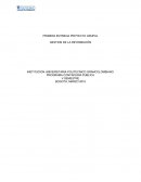 PROYECTO DE AULA GESTIÓN DE LA INFORMACIÓN