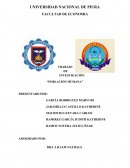 TRABAJO DE : POBLACIÓN HUMANA