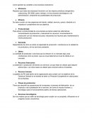 Aporte de las variables a los procesos productivos