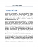 RESEÑA: LOCURA Y AMOR