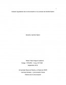 Campos reguladores de la comunicación en su proceso de transformación.