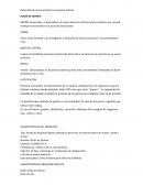 Desarrollo de nuevo producto con granos andinos