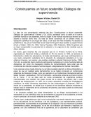 Construyamos un futuro sostenible. Diálogos de supervivencia