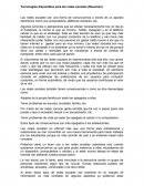 Tecnologías disponibles para las redes sociales