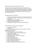 Análisis de pertenencias de técnicas proyectivas