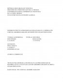 INFORME DE PRÁCTICAS PROFESIONALES REALIZADAS EN LA EMPRESA PDV COMUNAL ARGIMIRO GABALDON, MUNICIPIO PÁEZ ESTADO PORTUGUESA