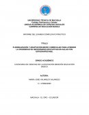 FLEXIBILIZACIÓN Y ADAPTACIÓN MICRO CURRICULAR PARA ATENDER LA DIVERSIDAD DE NECESIDADES EDUCATIVAS EN AULAS CON ESTUDIANTES NEE