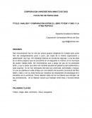 ANALISIS Y COMPARACION ENTRE EL LIBRO TOTEM Y TABU Y LA ETNIA PIAPOCO