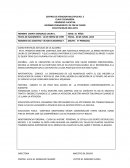 Informe pedagógico modelo