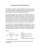 Esta distribución se utiliza para calcular la probabilidad de una selección aleatoria de un objeto sin repetición