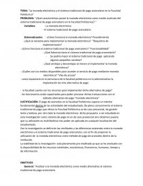 Tema: Ejemplo de anteproyecto. Página 1