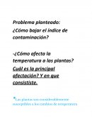 Cómo es que se puede bajar el índice de contaminación?