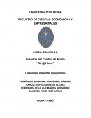 Trabajo de finanzas empresa Industria del Cambio de Aceite “Oil @ Home”