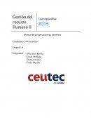 Manual de compesaciones y beneficios laborales