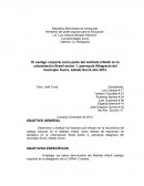 Proyecto de el castigo corporal como parte del maltrato infantil en la urbanización Brasil sector 1