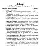 Conceptos Fisica Mecánica. Rama de la física que estudia el movimiento de los cuerpos en general