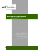 Ensayo: Un problema una posibilidad