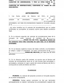 CONSTANCIA DE ENTREGA DE INMUEBLE ARRENDADO