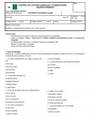 Evaluación Mi Querido Enemigo