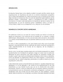 DESARROLLE EL CONCEPTO DE ÉTICA EMPRESARIAL