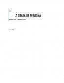 LA TRATA DE PERSONA METODOS Y TECNICAS DE INVESTIGACION II