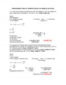 PROBLEMARIO PARA EL PRIMER PARCIAL DE QUIMICA APLICADA