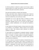 Aspectos teóricos de la evaluación educativa