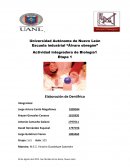 Actividad integradora de Biología1 Etapa 1