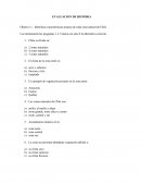 Prueba Historia Zonas Naturales de Chile