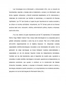 Las Tecnologías de la Información y Comunicación (TIC)