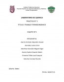 TRABAJO TERMODINÁMICO