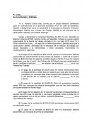 DEMANDA RELATIVA A LA RESCISION DE LA RELACION