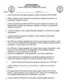 Tarea No 5: Capítulo # 28 Los Multiplicadores del Gasto