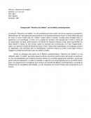 Comparación “Nosotros los Nobles” con el México contemporáneo